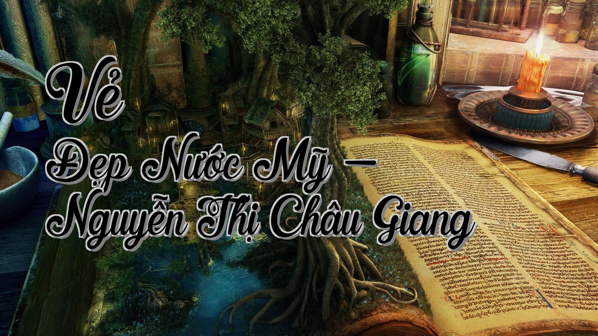 cover-Vẻ Đẹp Nước Mỹ - Nguyễn Thị Châu Giang