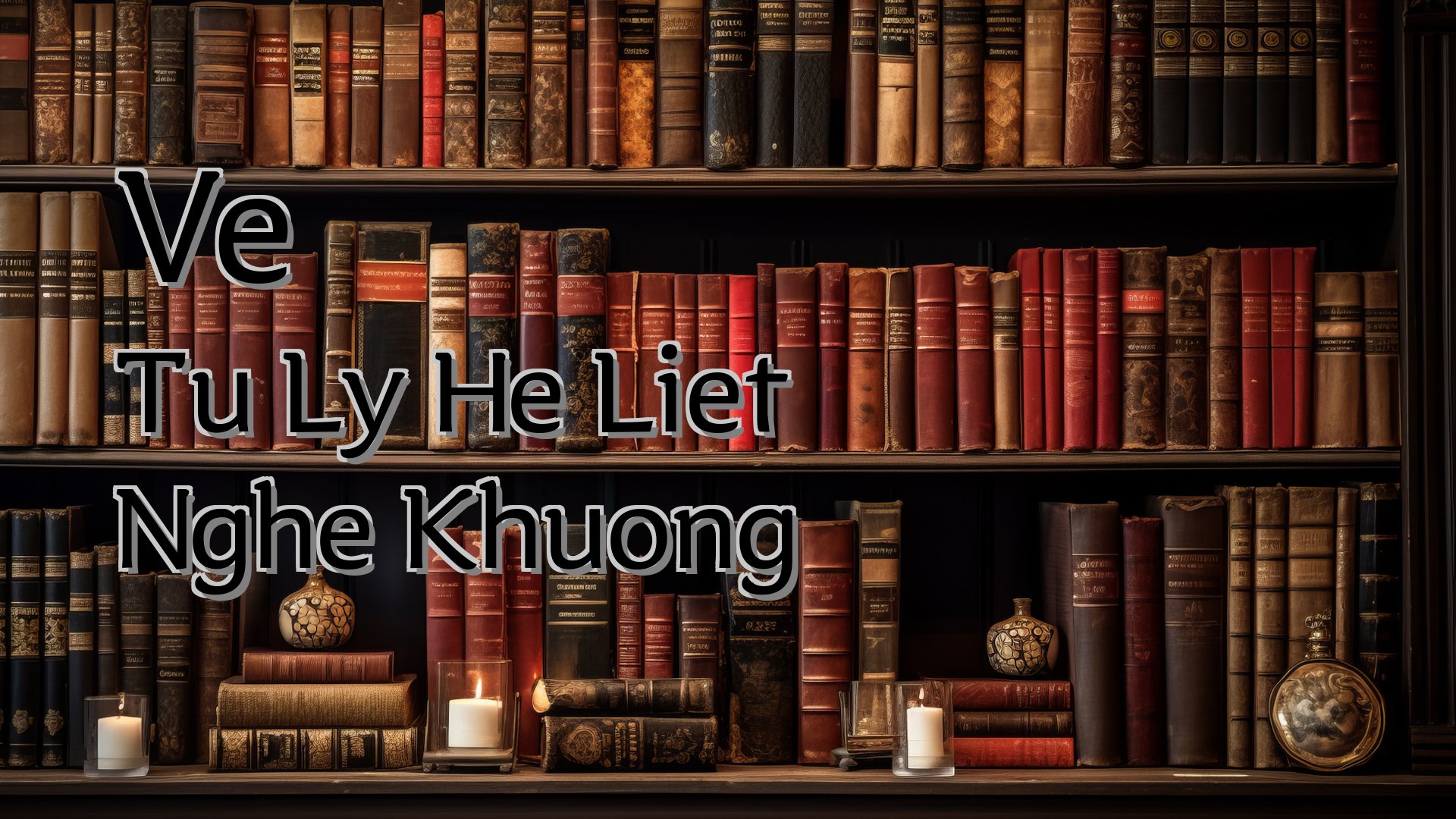 Cover image for Ve Tu Ly He Liet Nghe Khuong
