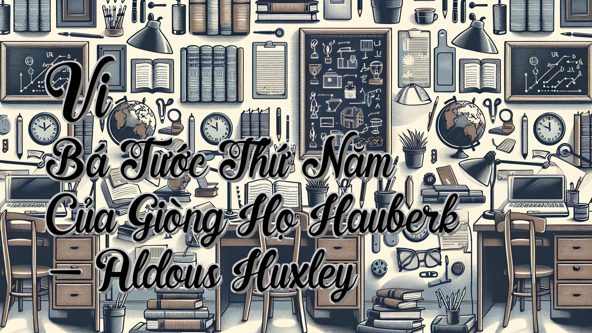 cover-Vi Bá Tước Thứ Năm Của Giòng Họ Hauberk - Aldous Huxley