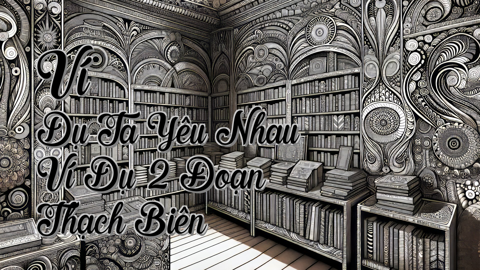 cover-Ví Dụ Ta Yêu Nhau Ví Dụ 2 Đoạn Thạch Biên