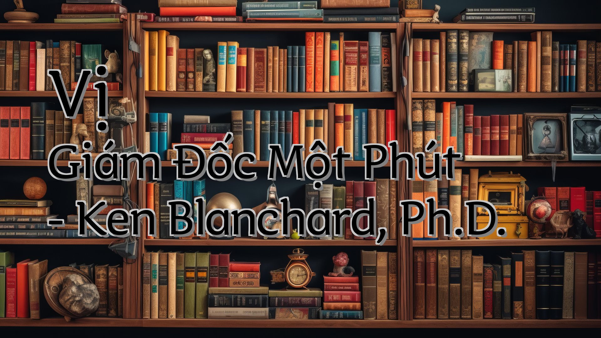 cover-Vị Giám Đốc Một Phút - Ken Blanchard, Ph.D.