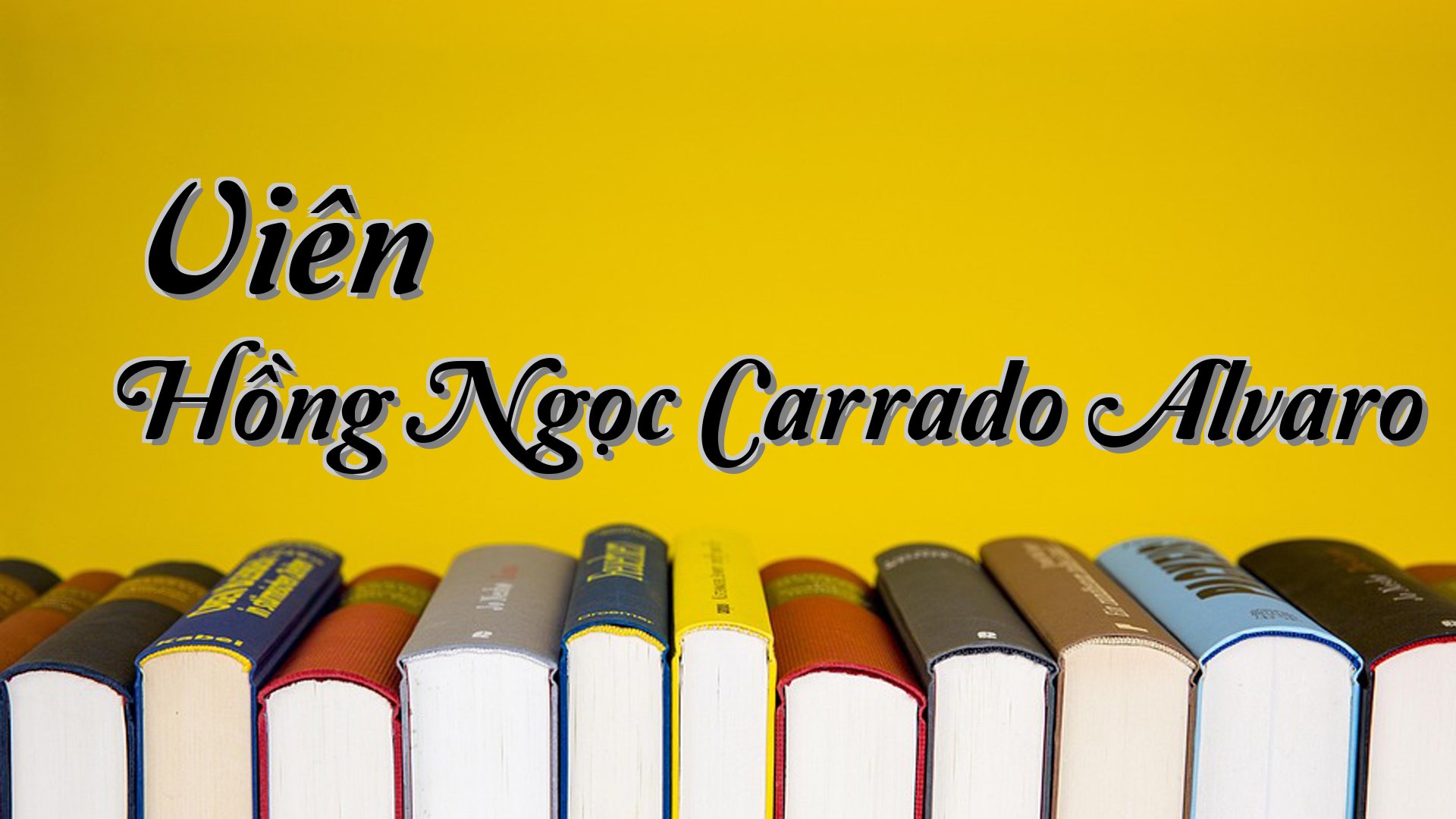 cover-Viên Hồng Ngọc Carrado Alvaro