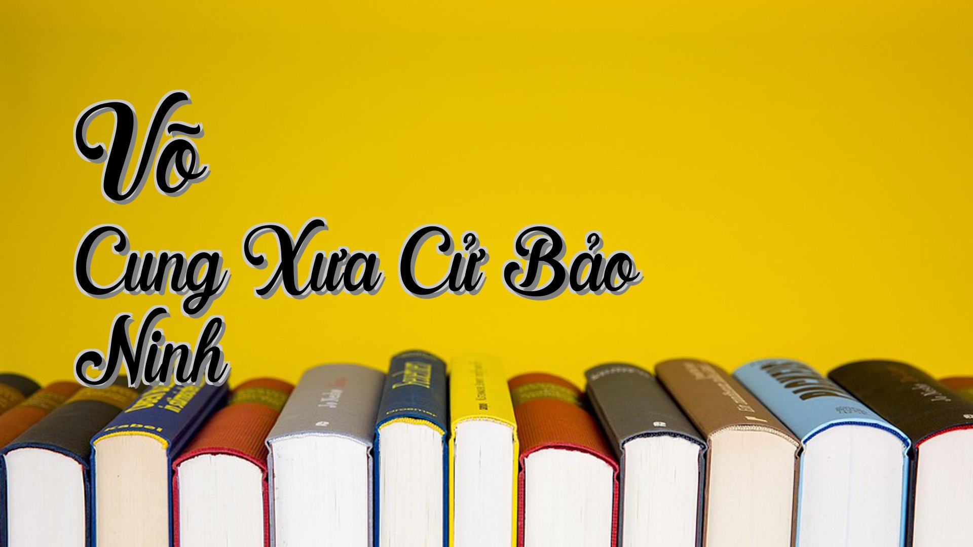 cover-Võ Cung Xưa Cử Bảo Ninh