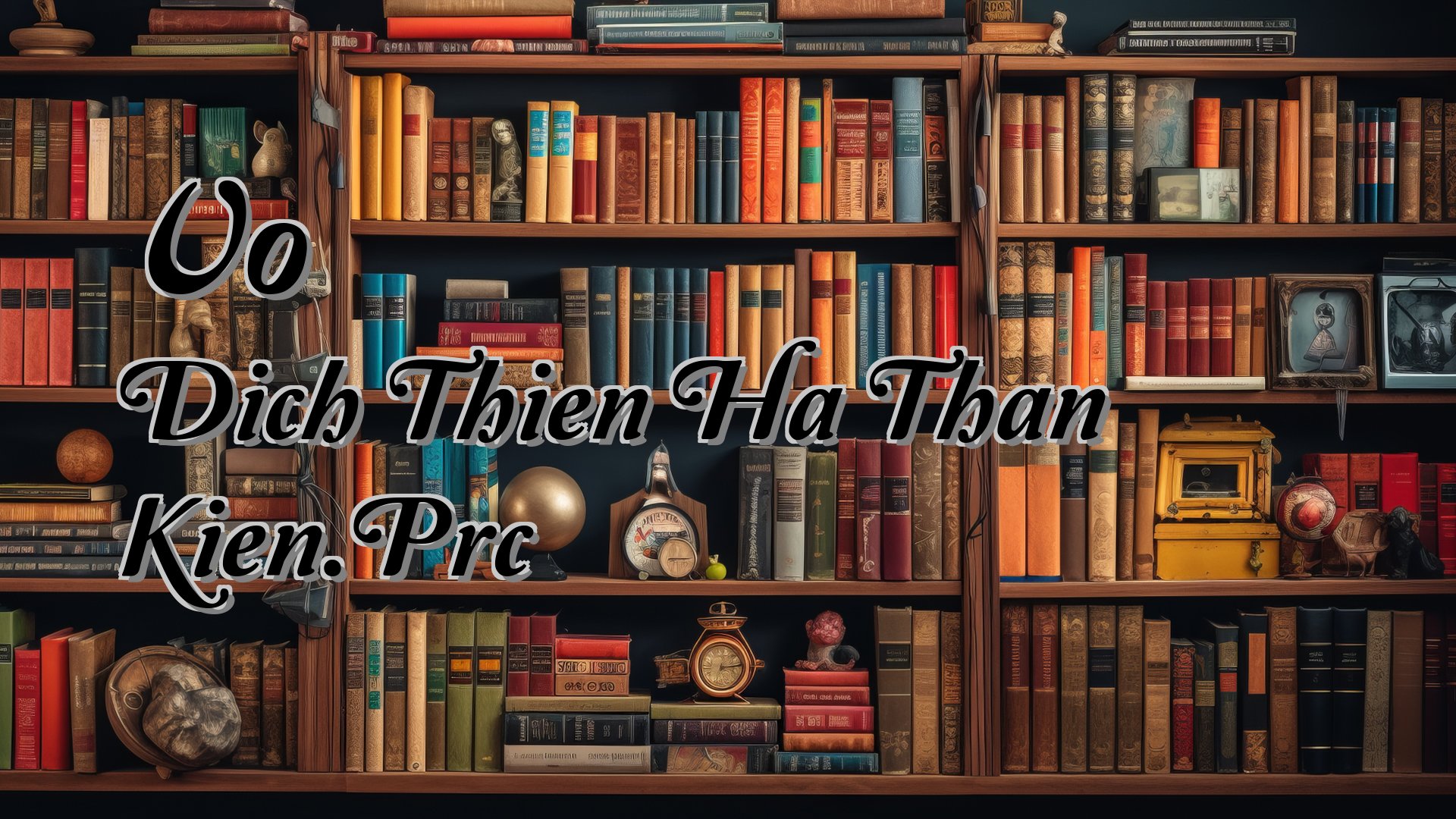Cover image for Vo Dich Thien Ha Than Kien.Prc