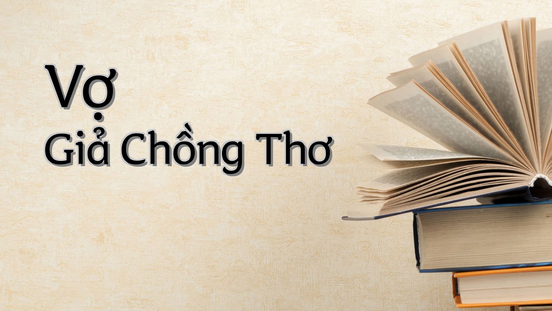 cover-Vợ Giả Chồng Thơ