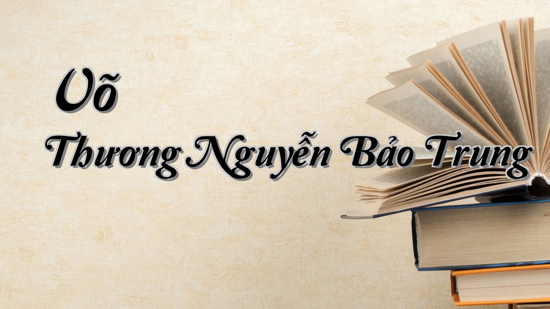 cover-Võ Thương Nguyễn Bảo Trung