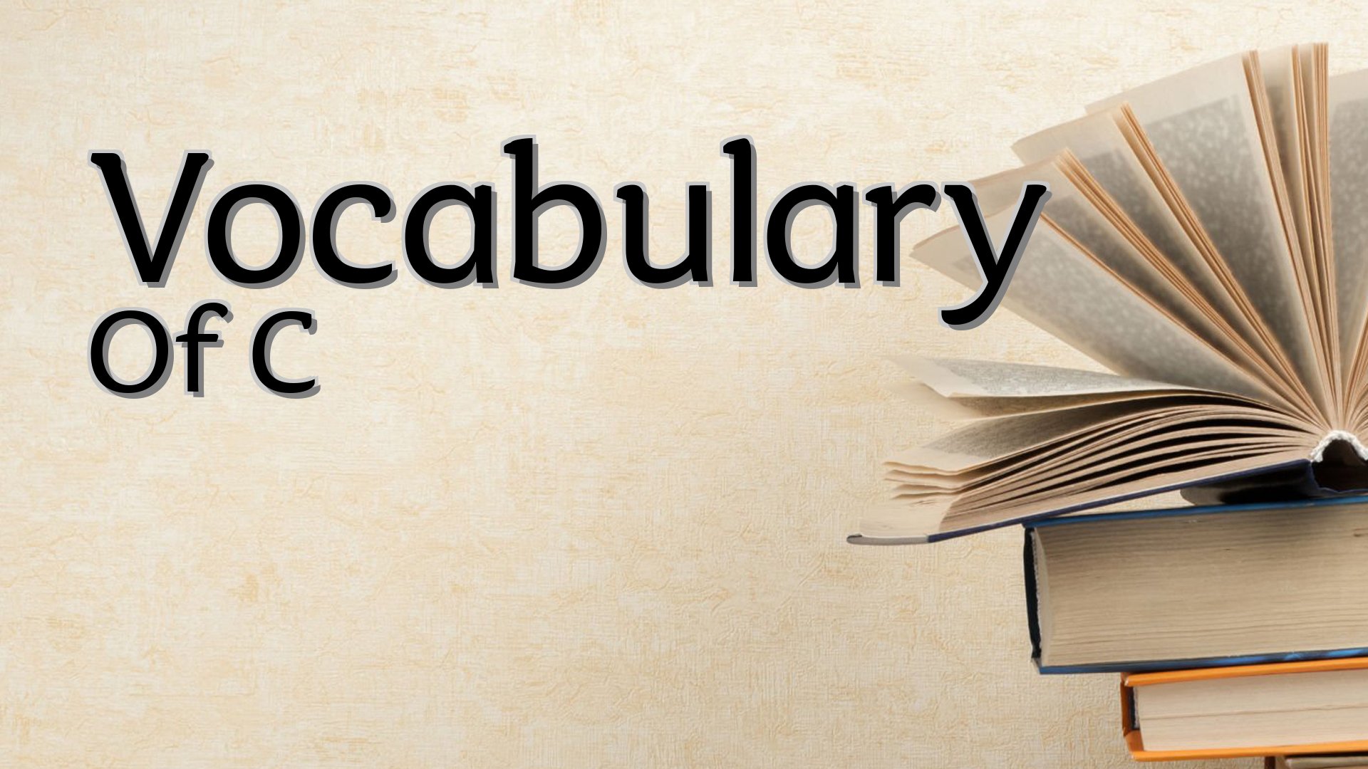 cover-Vocabulary Of C