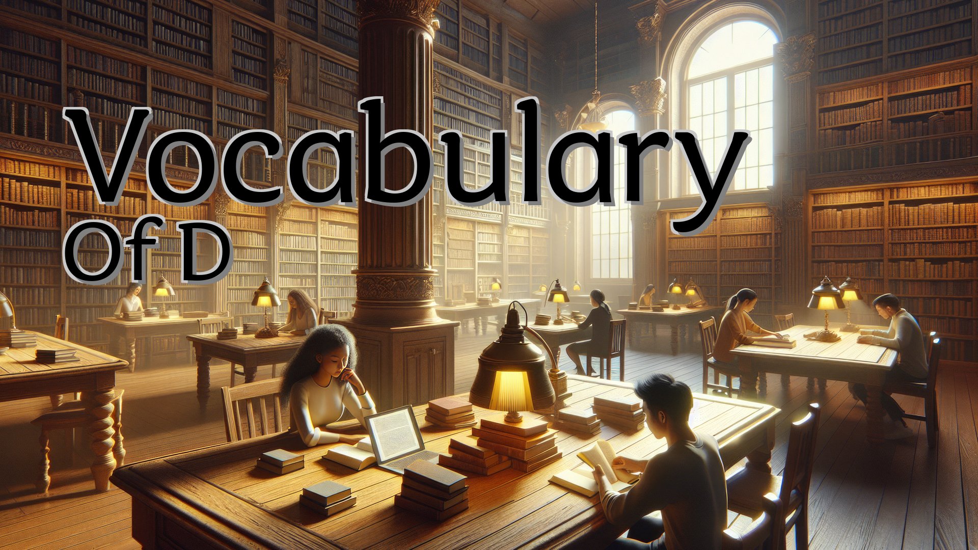 cover-Vocabulary Of D