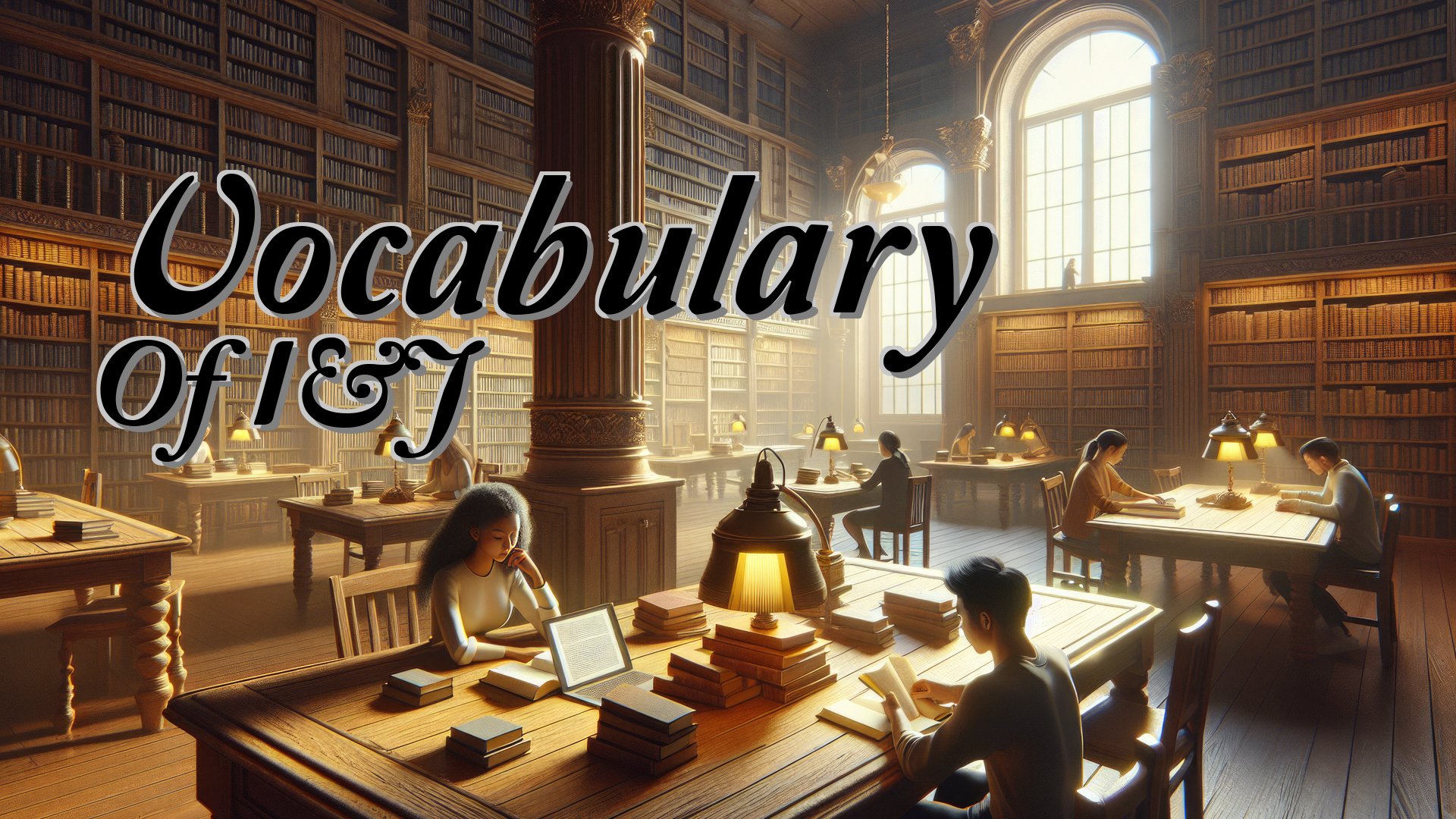 cover-Vocabulary Of I&J