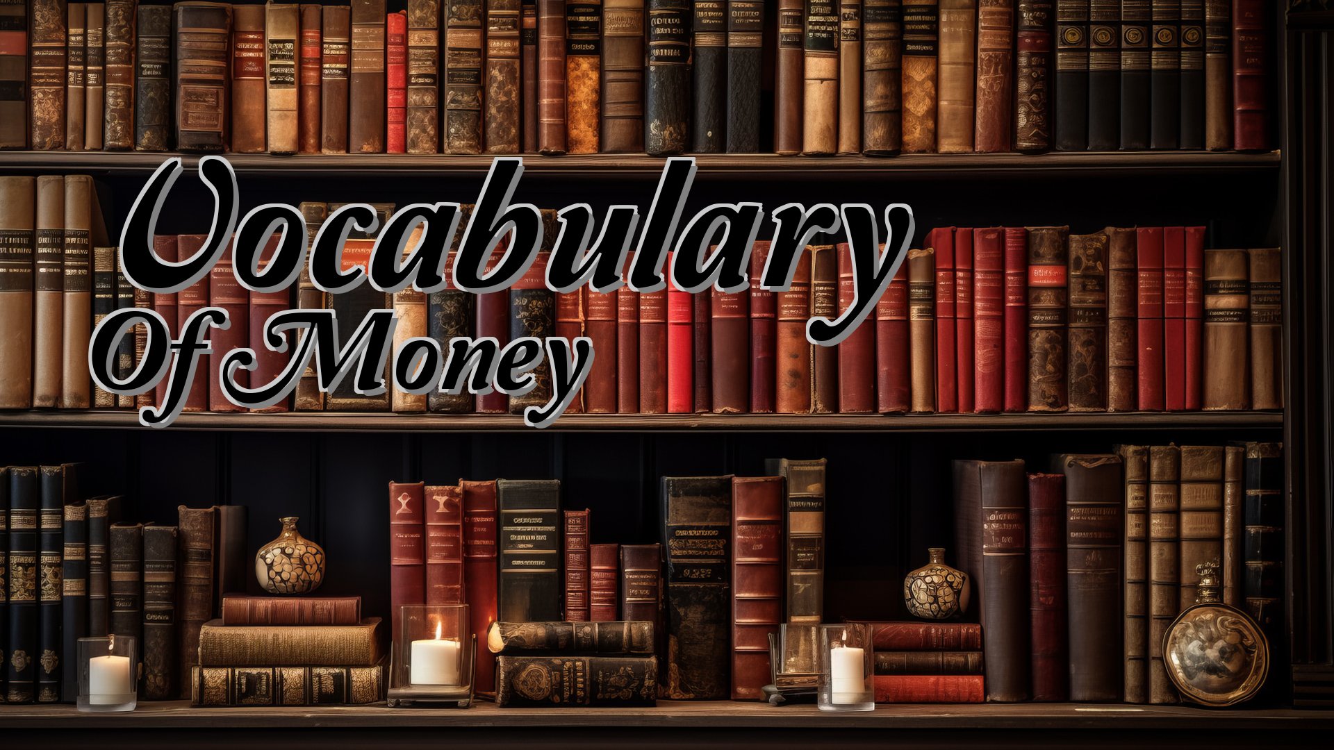 cover-Vocabulary Of Money