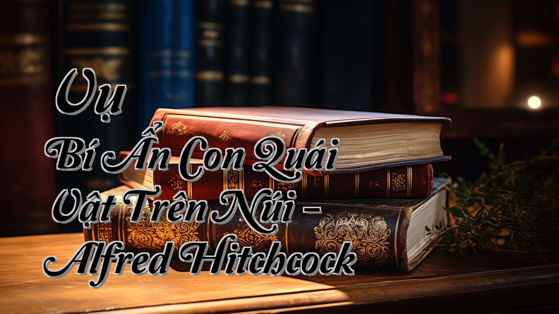cover-Vụ Bí Ẩn Con Quái Vật Trên Núi - Alfred Hitchcock