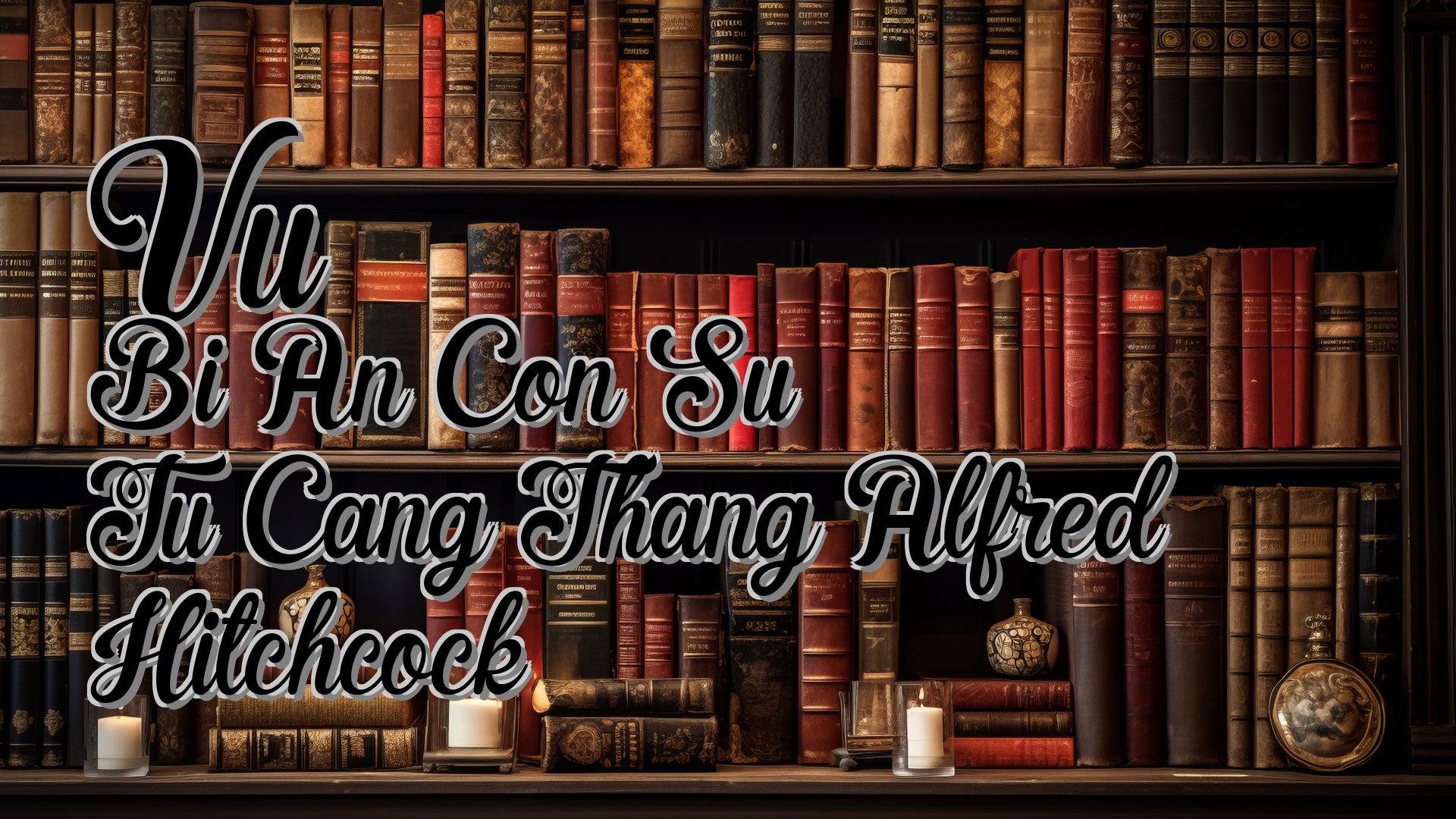 cover-Vu Bi An Con Su Tu Cang Thang Alfred Hitchcock