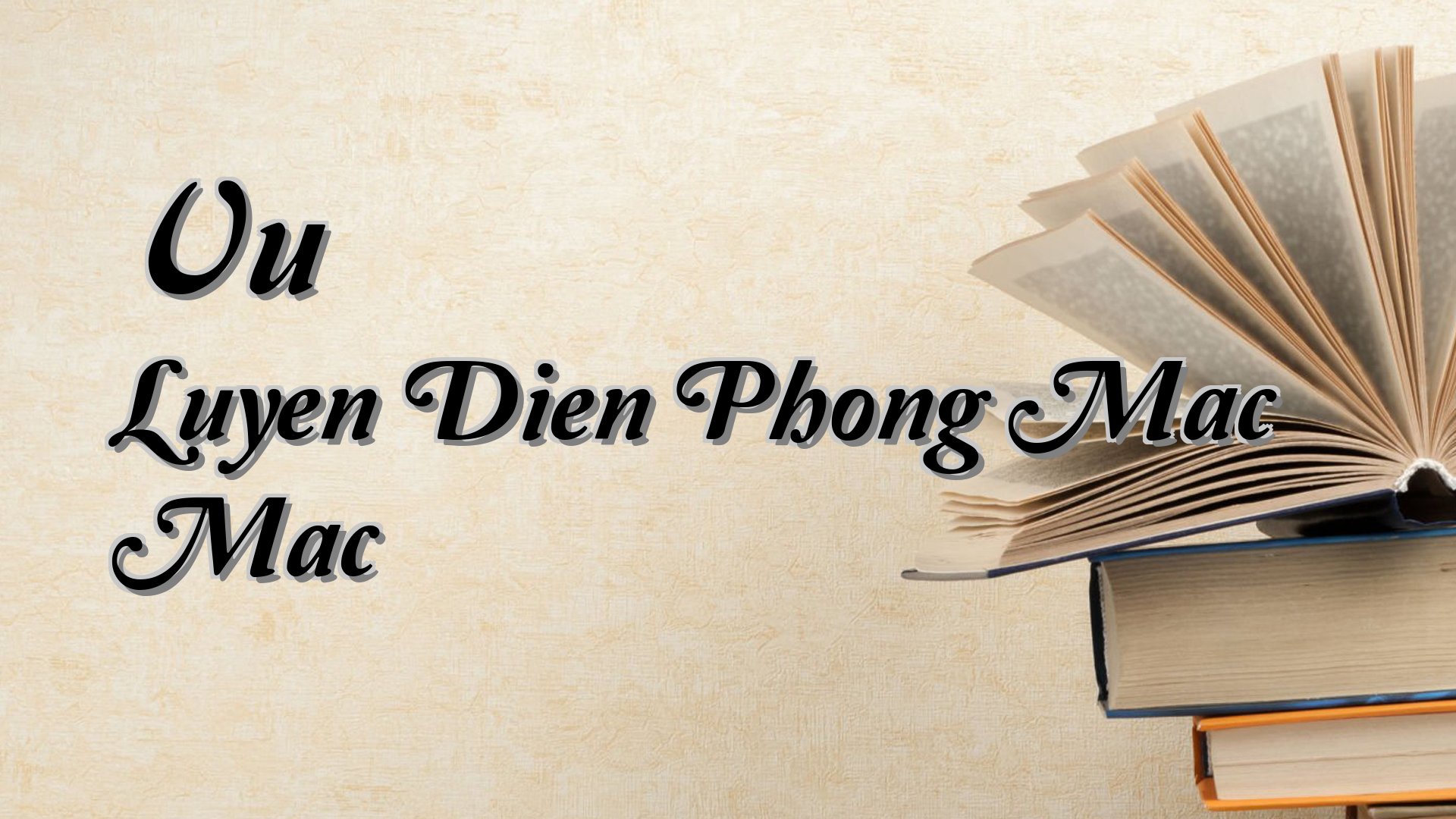 Cover image for Vu Luyen Dien Phong Mac Mac