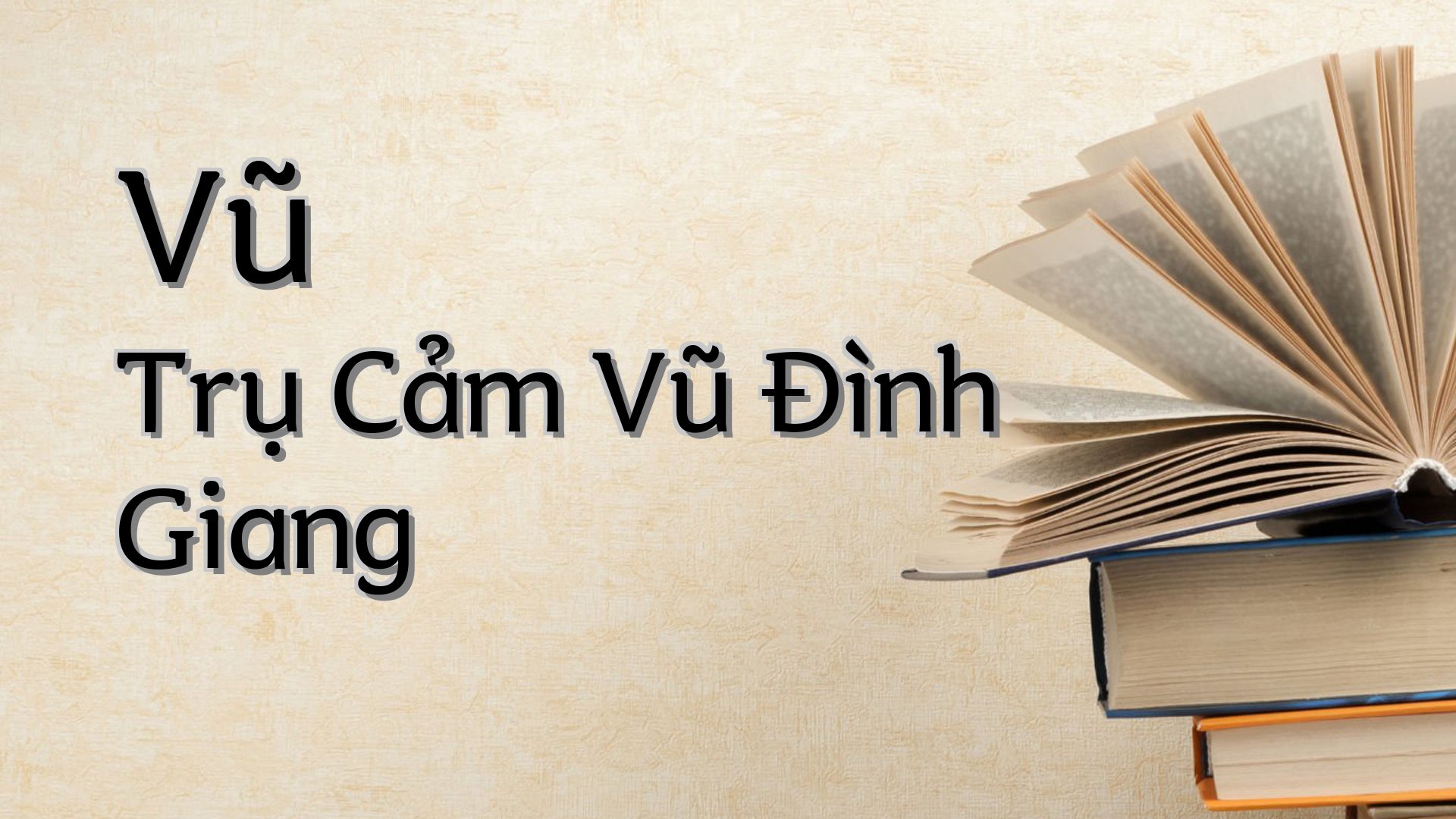 cover-Vũ Trụ Cảm Vũ Đình Giang