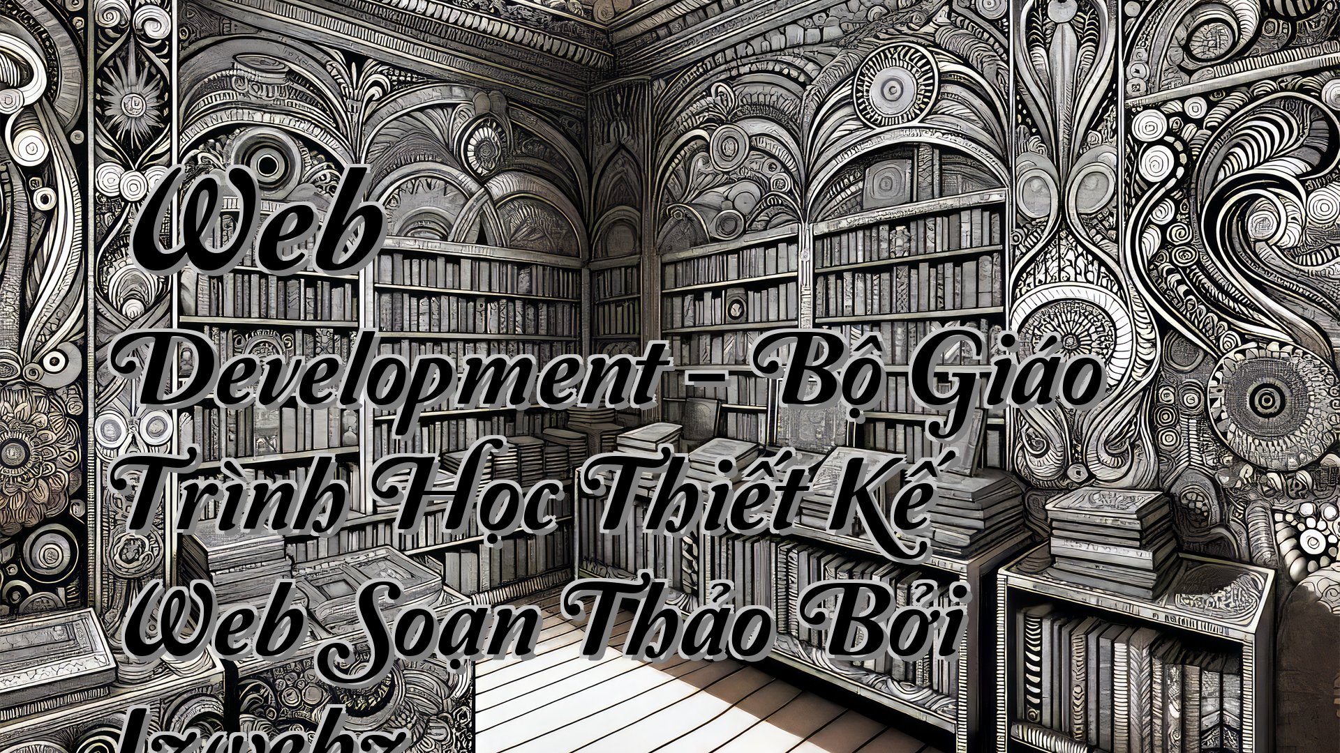 cover-Web Development - Bộ Giáo Trình Học Thiết Kế Web Soạn Thảo Bởi Izwebz