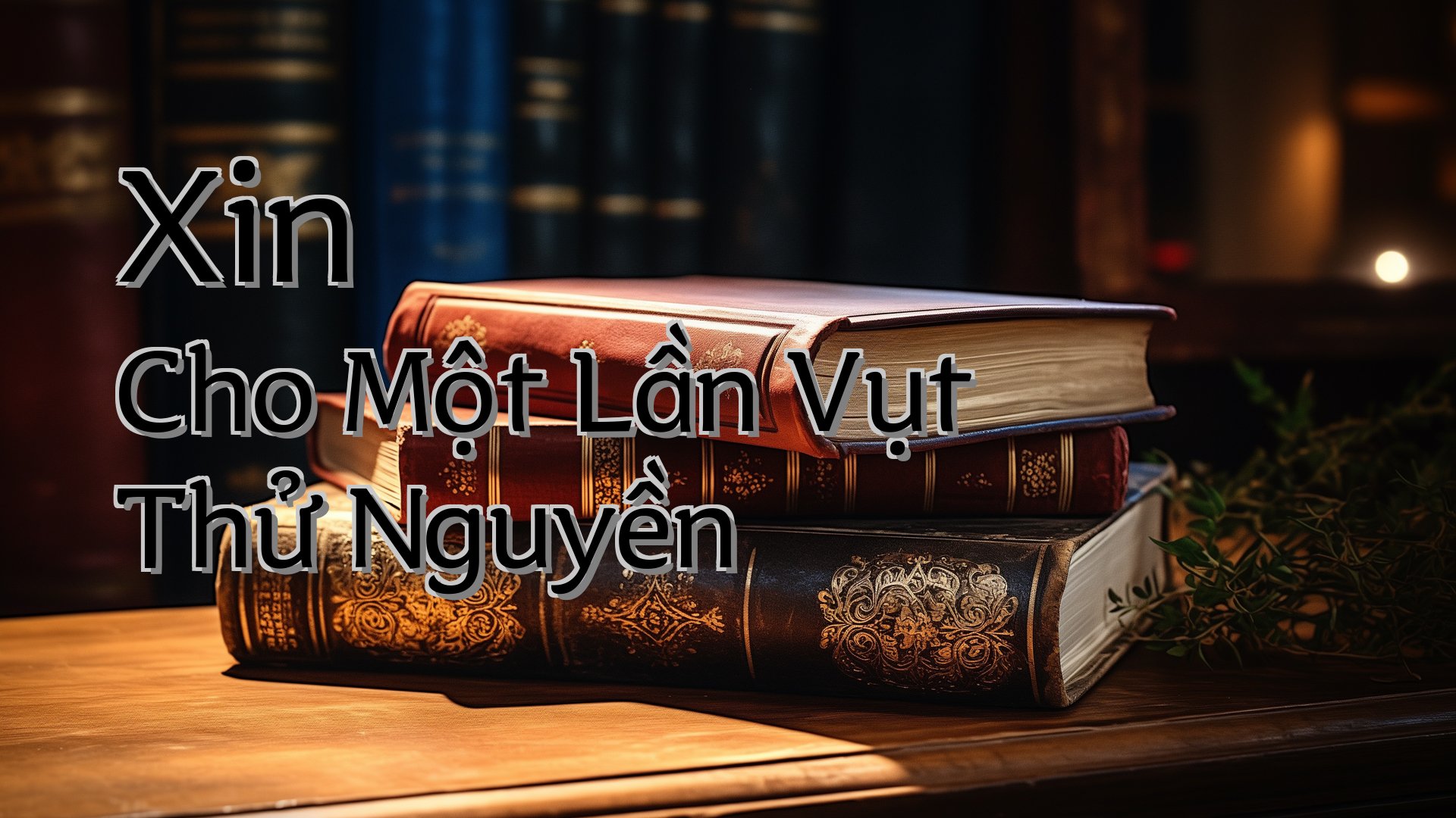 cover-Xin Cho Một Lần Vụt Thử Nguyền