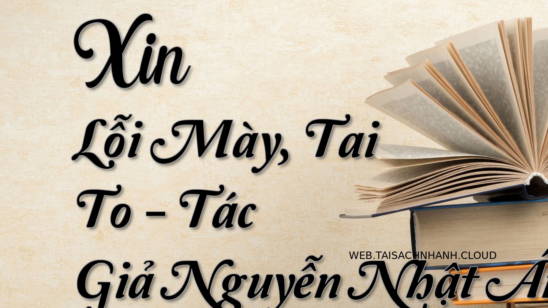 Cover Xin Loi May Tai To.jpg