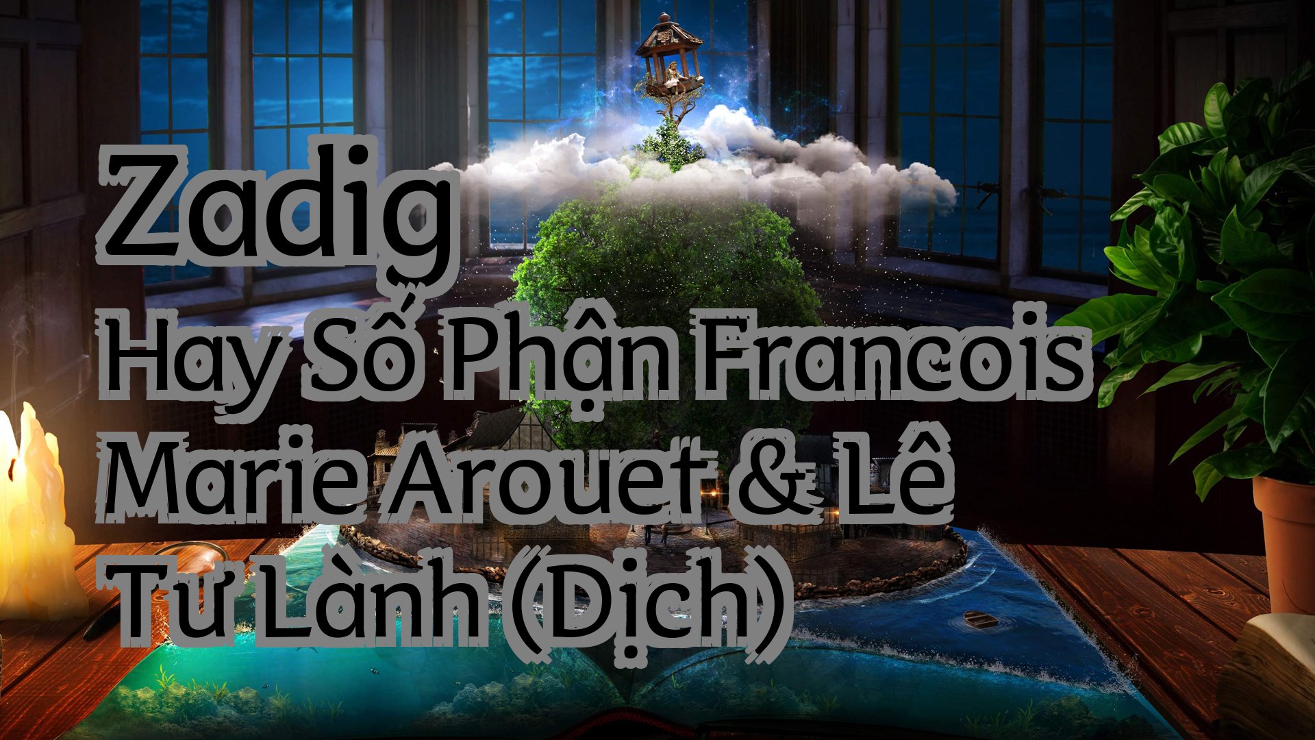 Cover image for Zadig Hay Số Phận Francois Marie Arouet & Lê Tư Lành (Dịch)