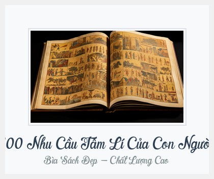 Bìa sách 100 Nhu Cầu Tâm Lí Của Con Người