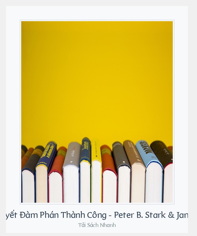 Bìa sách 101 Bí Quyết Đàm Phán Thành Công - Peter B. Stark & Jane Flaherty