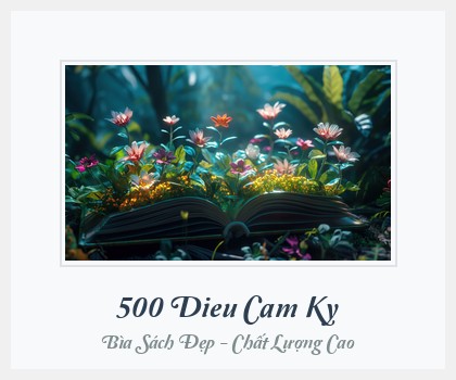 Bìa sách 500 Dieu Cam Ky