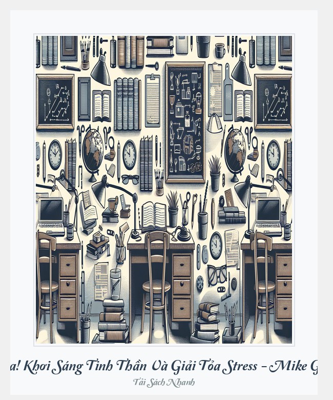 Bìa sách 7 Aha! Khơi Sáng Tinh Thần Và Giải Tỏa Stress - Mike George