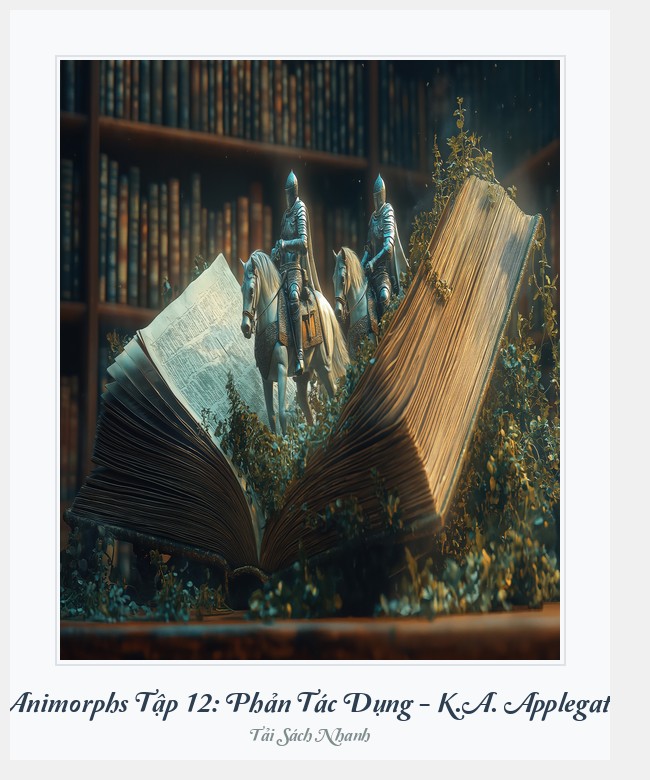 Bìa sách Animorphs Tập 12: Phản Tác Dụng - K.A. Applegate