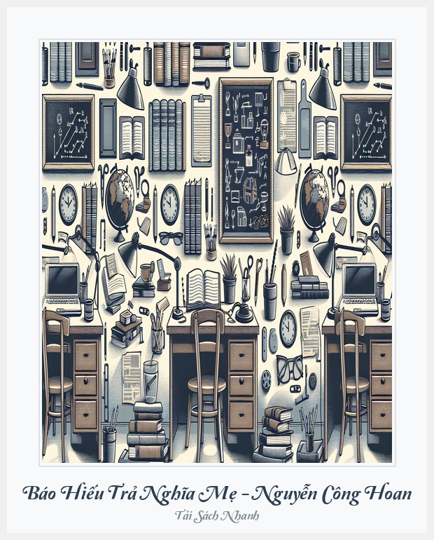 Bìa sách Báo Hiếu Trả Nghĩa Mẹ - Nguyễn Công Hoan