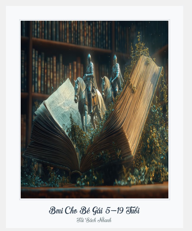 Bìa sách Bmi Cho Bé Gái 5-19 Tuổi