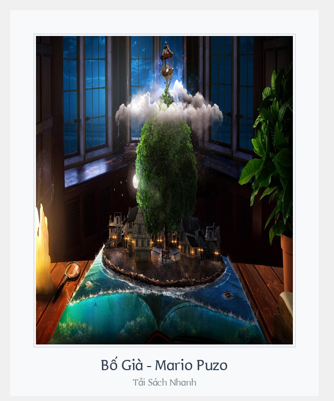 Bìa sách Bố Già - Mario Puzo