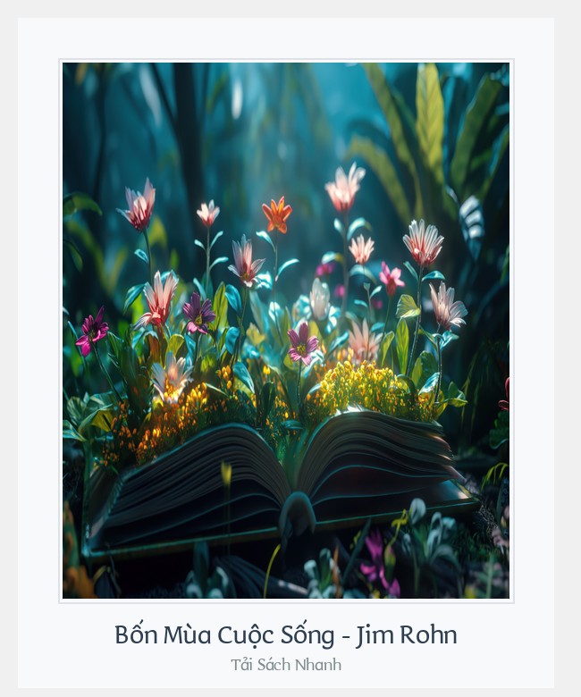 Bìa sách Bốn Mùa Cuộc Sống - Jim Rohn