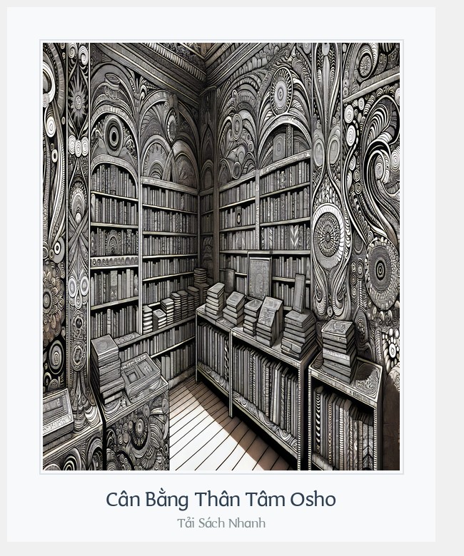 Bìa sách Cân Bằng Thân Tâm Osho