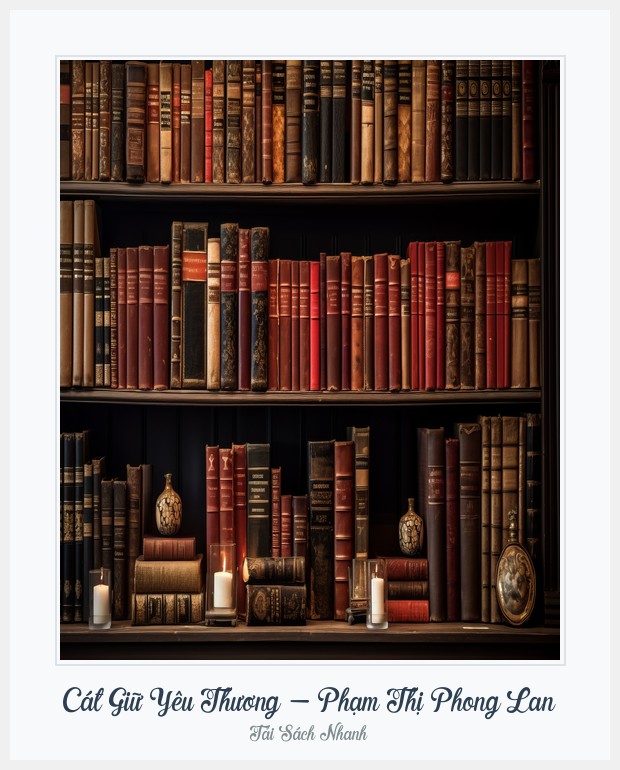 Bìa sách Cát Giữ Yêu Thương - Phạm Thị Phong Lan