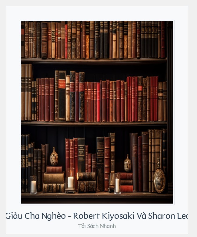 Bìa sách Cha Giàu Cha Nghèo - Robert Kiyosaki Và Sharon Lechter