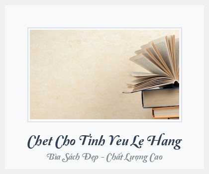Bìa sách Chet Cho Tinh Yeu Le Hang