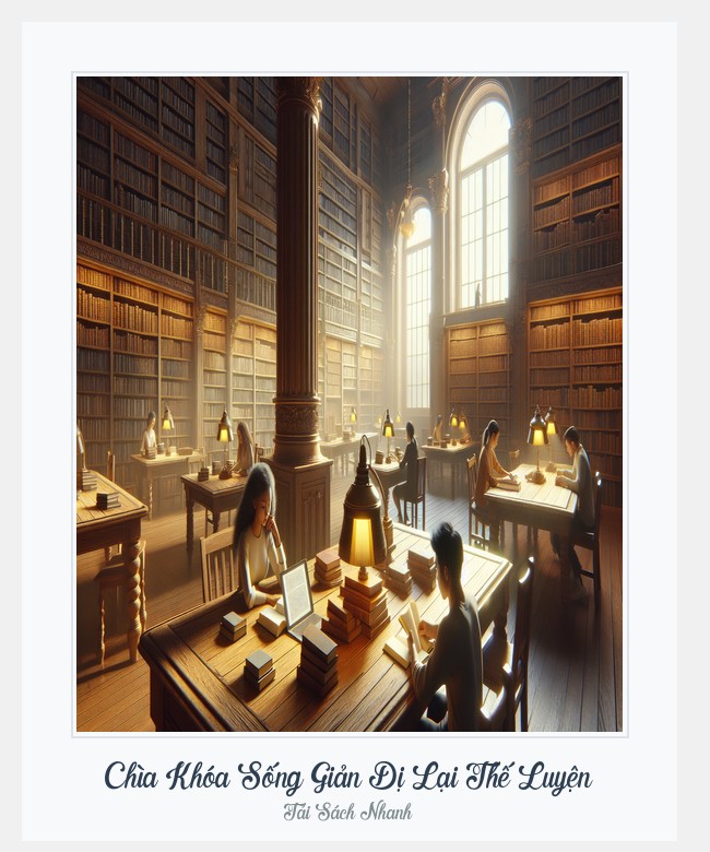 Bìa sách Chìa Khóa Sống Giản Dị Lại Thế Luyện