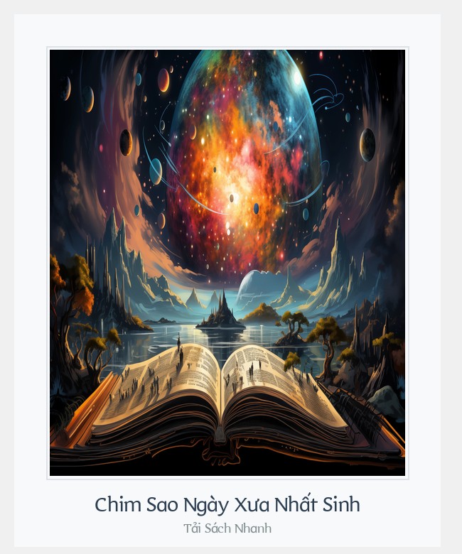 Bìa sách Chim Sao Ngày Xưa Nhất Sinh