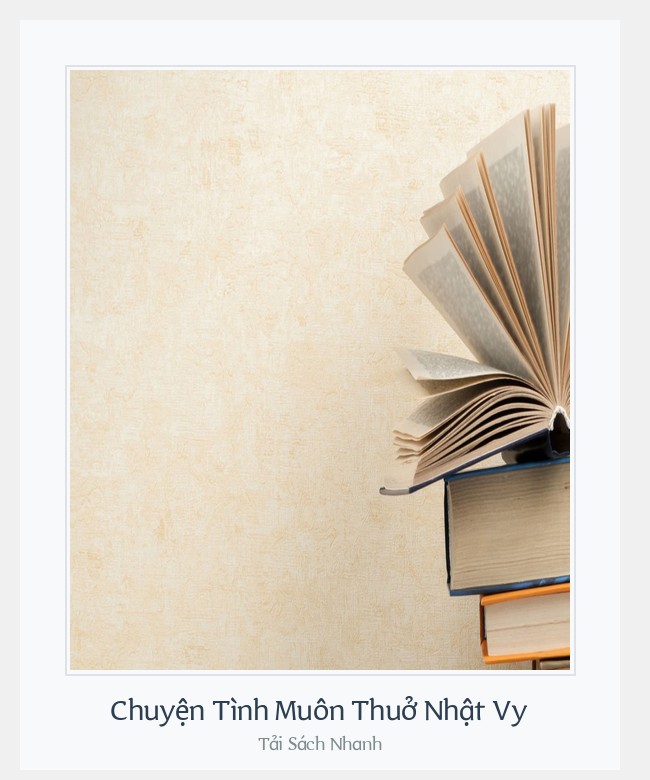 Bìa sách Chuyện Tình Muôn Thuở Nhật Vy