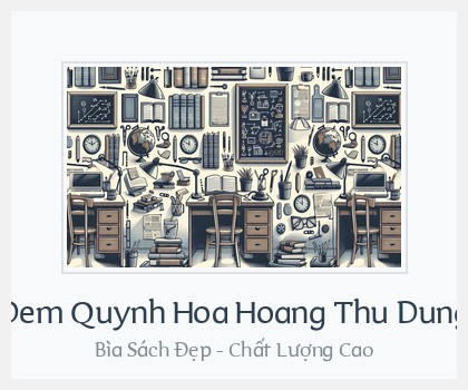 Bìa sách Dem Quynh Hoa Hoang Thu Dung