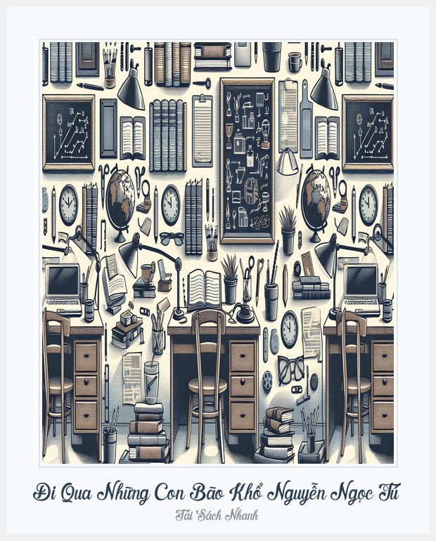 Bìa sách Đi Qua Những Con Bão Khổ Nguyễn Ngọc Tú