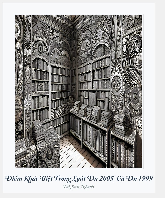 Bìa sách Điểm Khác Biệt Trong Luật Dn 2005 Và Dn 1999