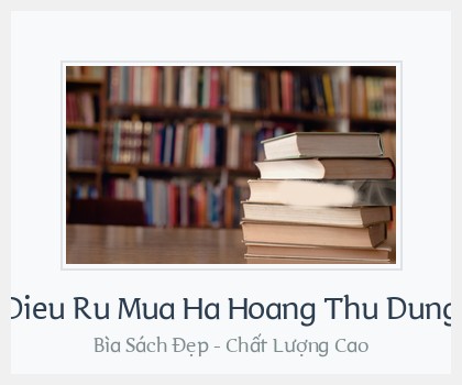 Bìa sách Dieu Ru Mua Ha Hoang Thu Dung
