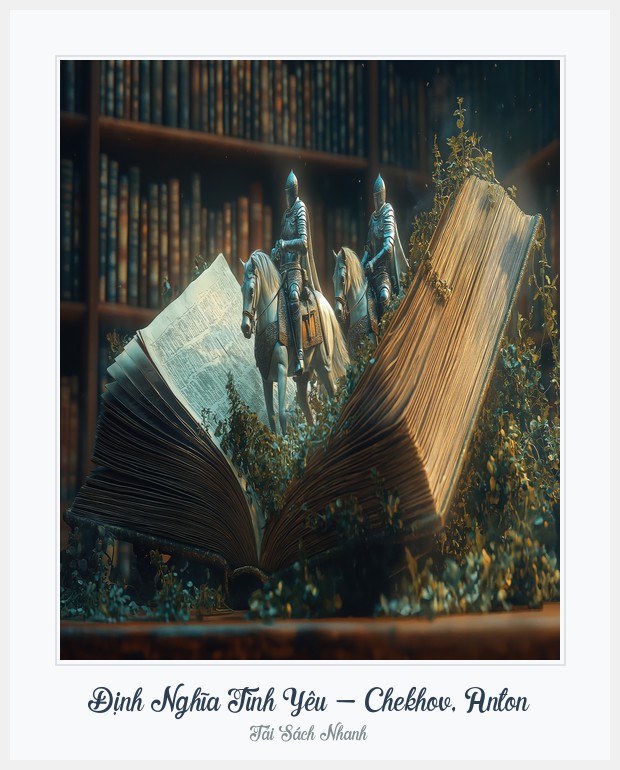 Bìa sách Định Nghĩa Tình Yêu - Chekhov, Anton