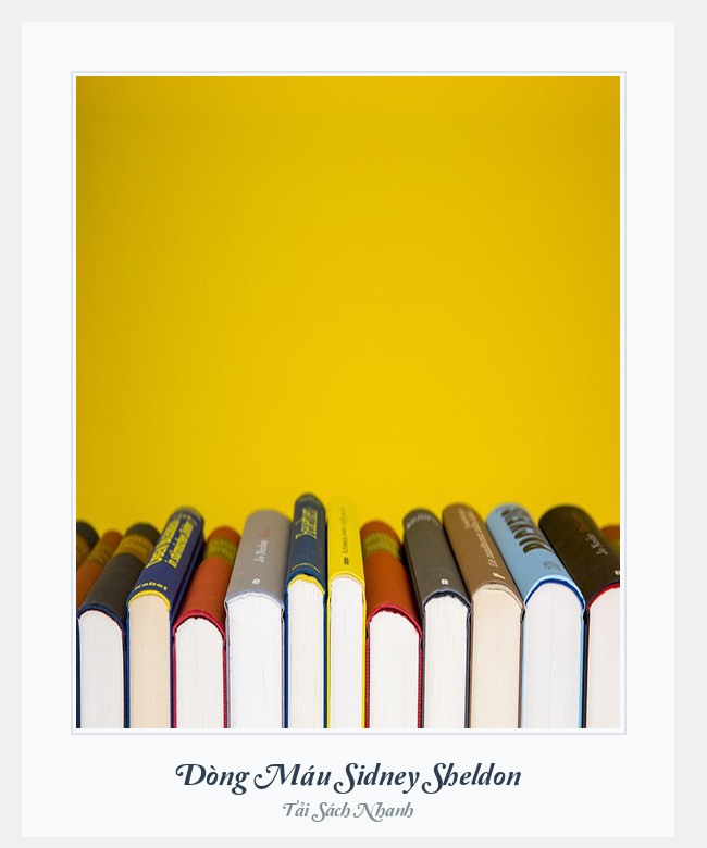 Bìa sách Dòng Máu Sidney Sheldon