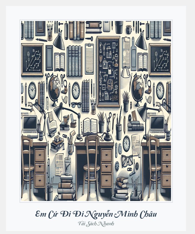 Bìa sách Em Cứ Đi Đi Nguyễn Minh Châu