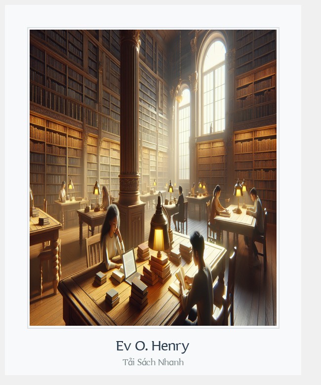 Bìa sách Ev O. Henry