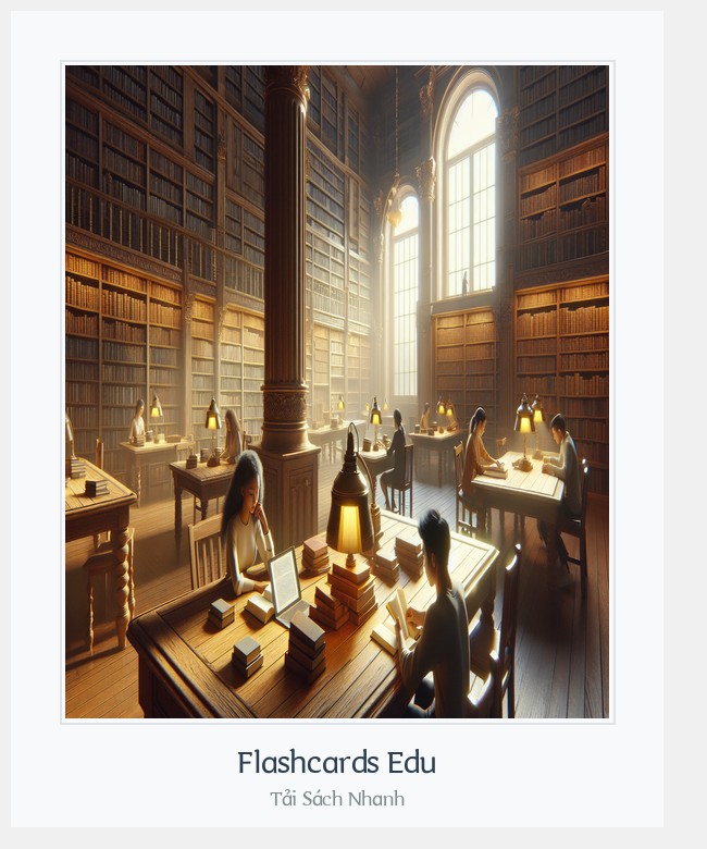 Bìa sách Flashcards Edu
