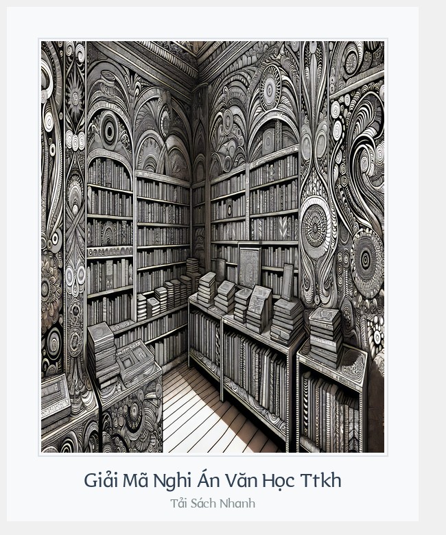 Bìa sách Giải Mã Nghi Án Văn Học Ttkh