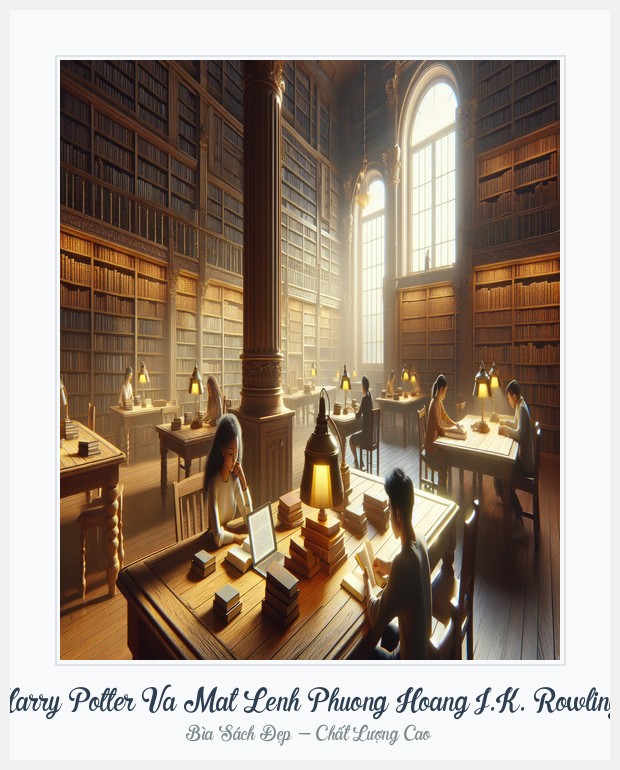 Bìa sách Harry Potter Va Mat Lenh Phuong Hoang J.K. Rowling