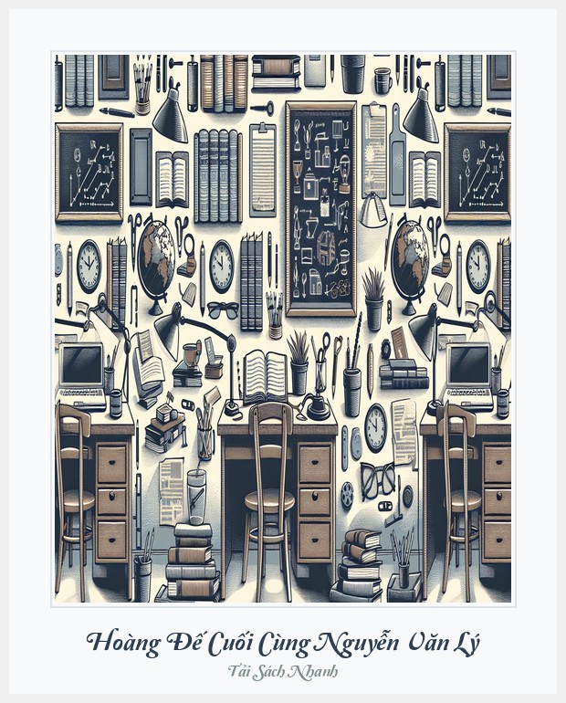 Bìa sách Hoàng Đế Cuối Cùng Nguyễn Văn Lý